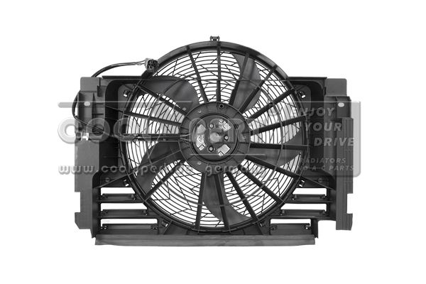 BBR AUTOMOTIVE ventiliatorius, radiatoriaus 003-60-11114